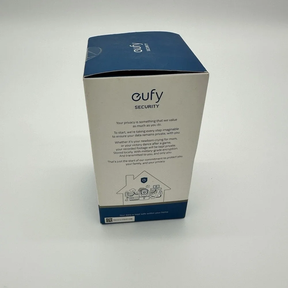 Eufy Security Indoor Cam 2K Pan & Tilt Smart‎ Home Camera White T8410X